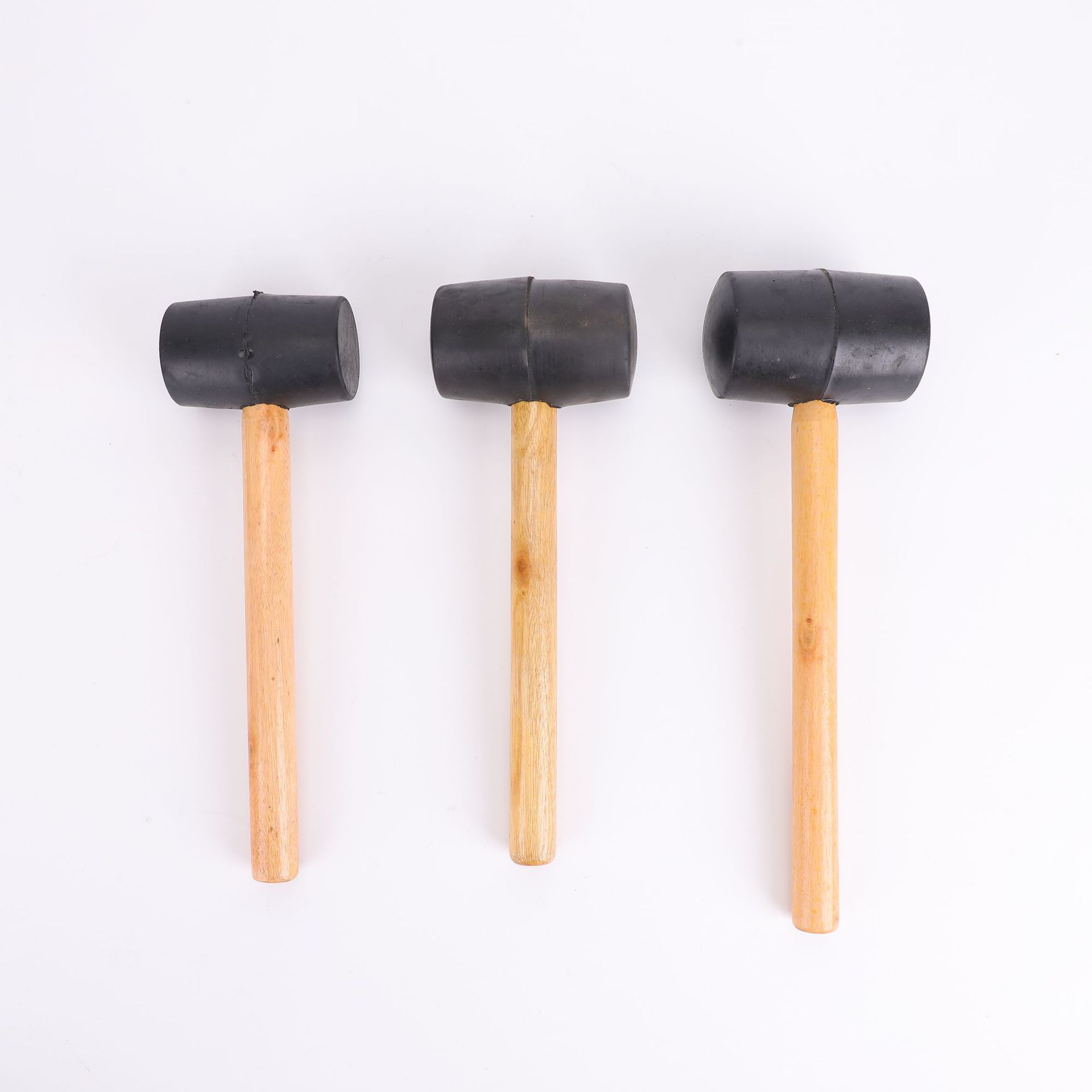 24 oz Classic Rubber Mallet w/ Ergonomic Hardwood Handle 1