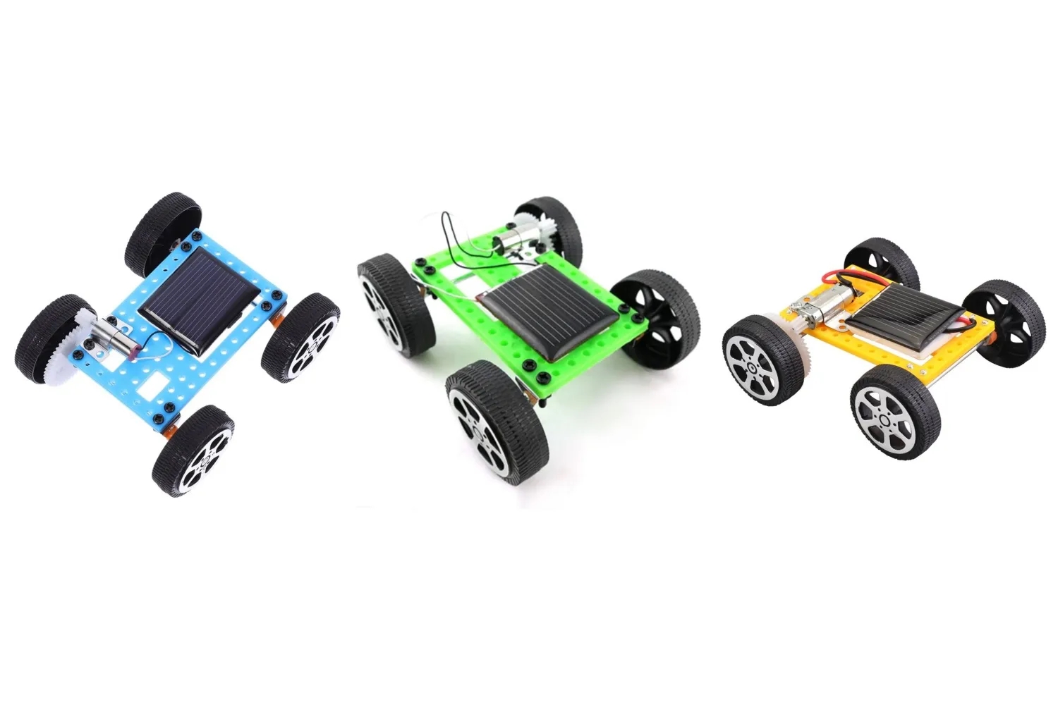 DIY Assemble Solar Power Car 7