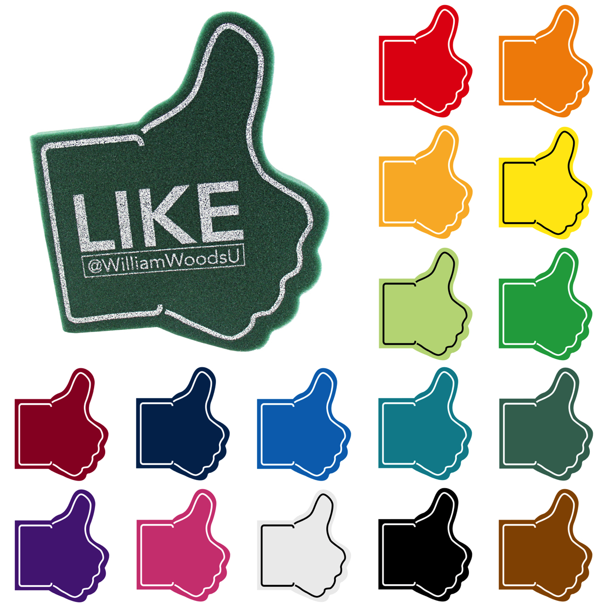 Facebook Foam Hand Mitt 26