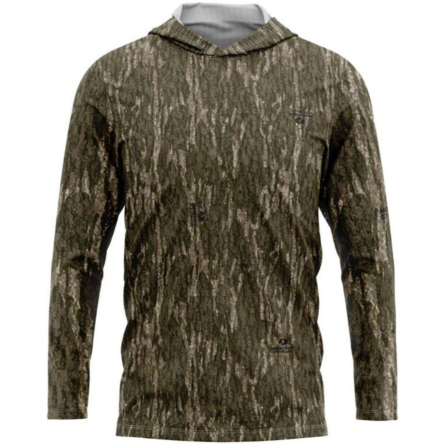 Mossy Oak® Men's 4.4 oz. Polyester Interlock Hooded T-Shirt 1