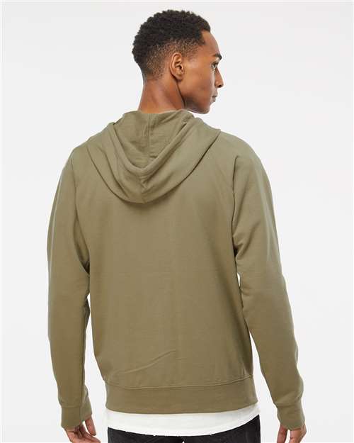 Unisex Icon Lightweight Loopback Terry Full-Zip Hooded Sweatshirt - SS1000Z 60
