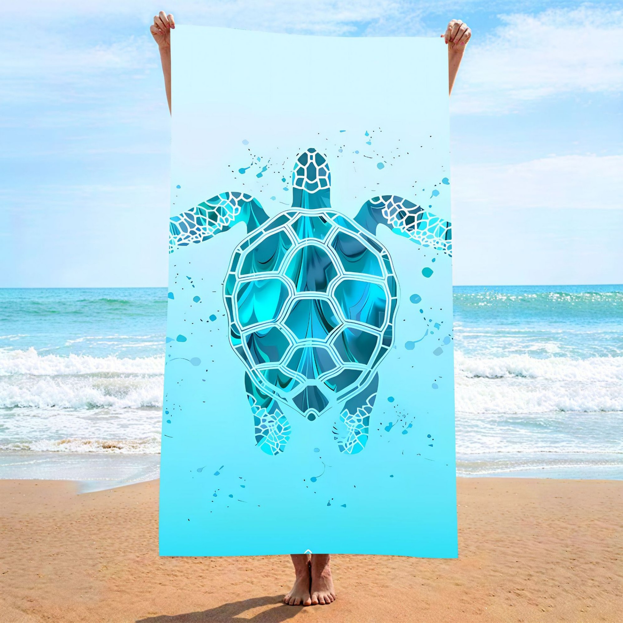 Microfiber Absorbent Beach Towel 10