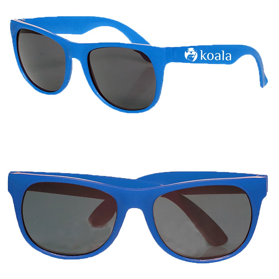 Two-Tone Stylish Plastic Sunglasses 11