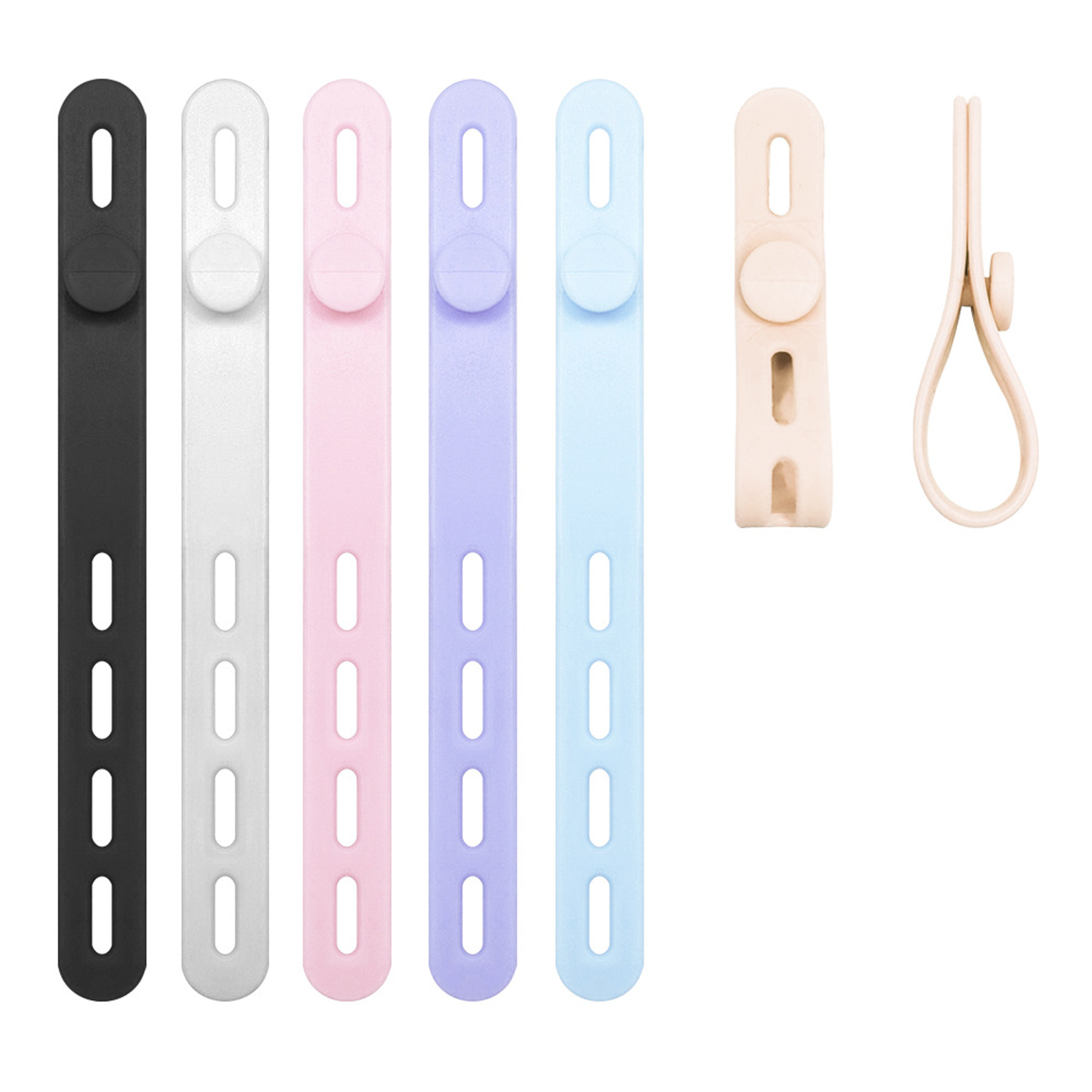 Custom Silicone Data Line Cable Organizer 1