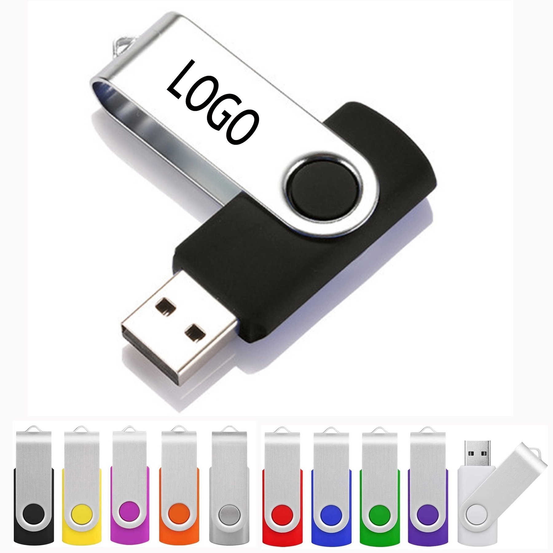 4 GB Folding USB 2.0 Flash Drive 2