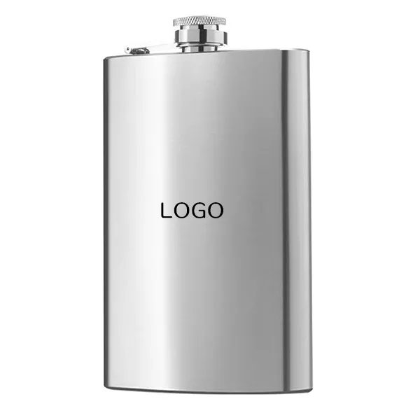 8oz Stainless Steel Alcohol Wine Bottle 5