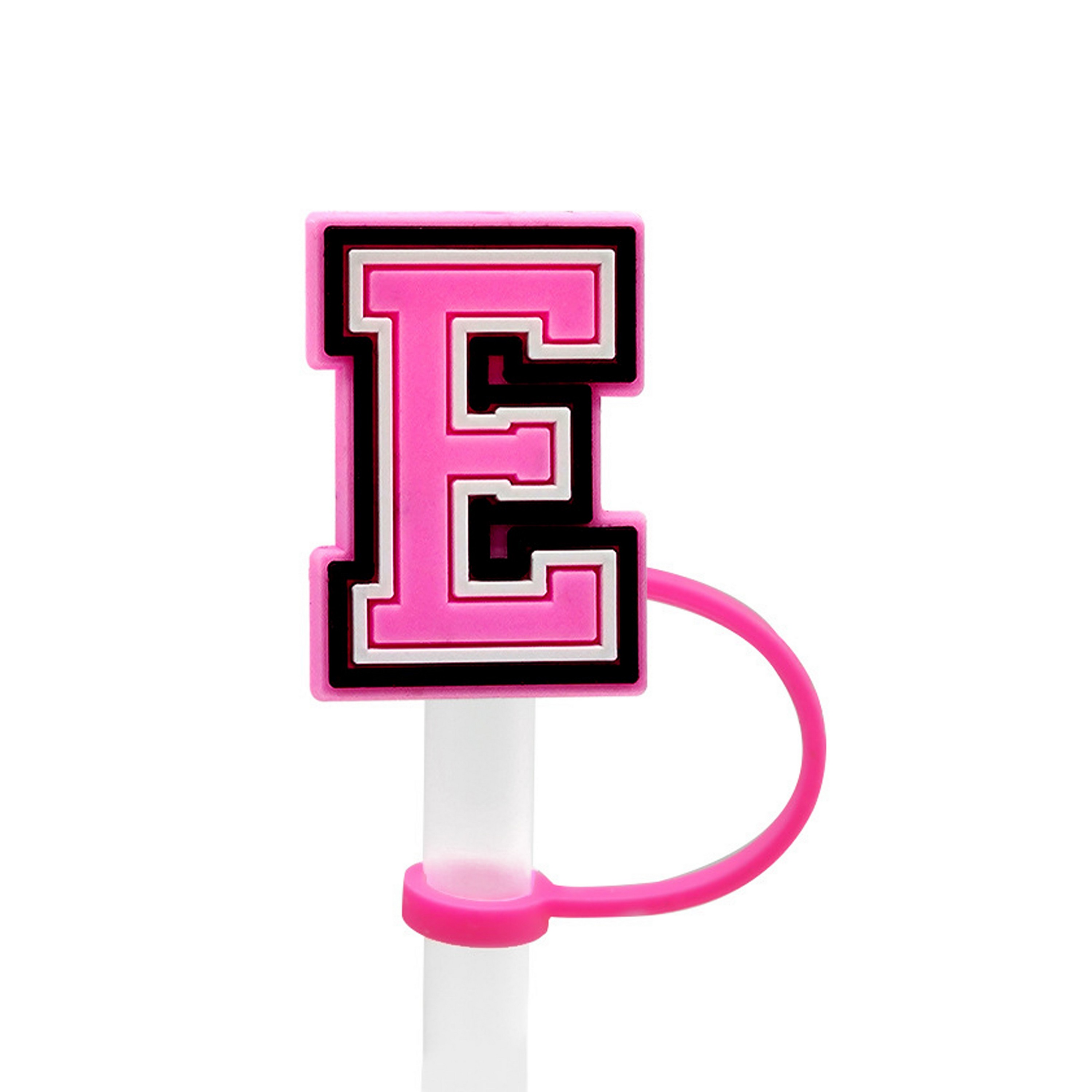 Decorative Letter Style Straw Topper 2
