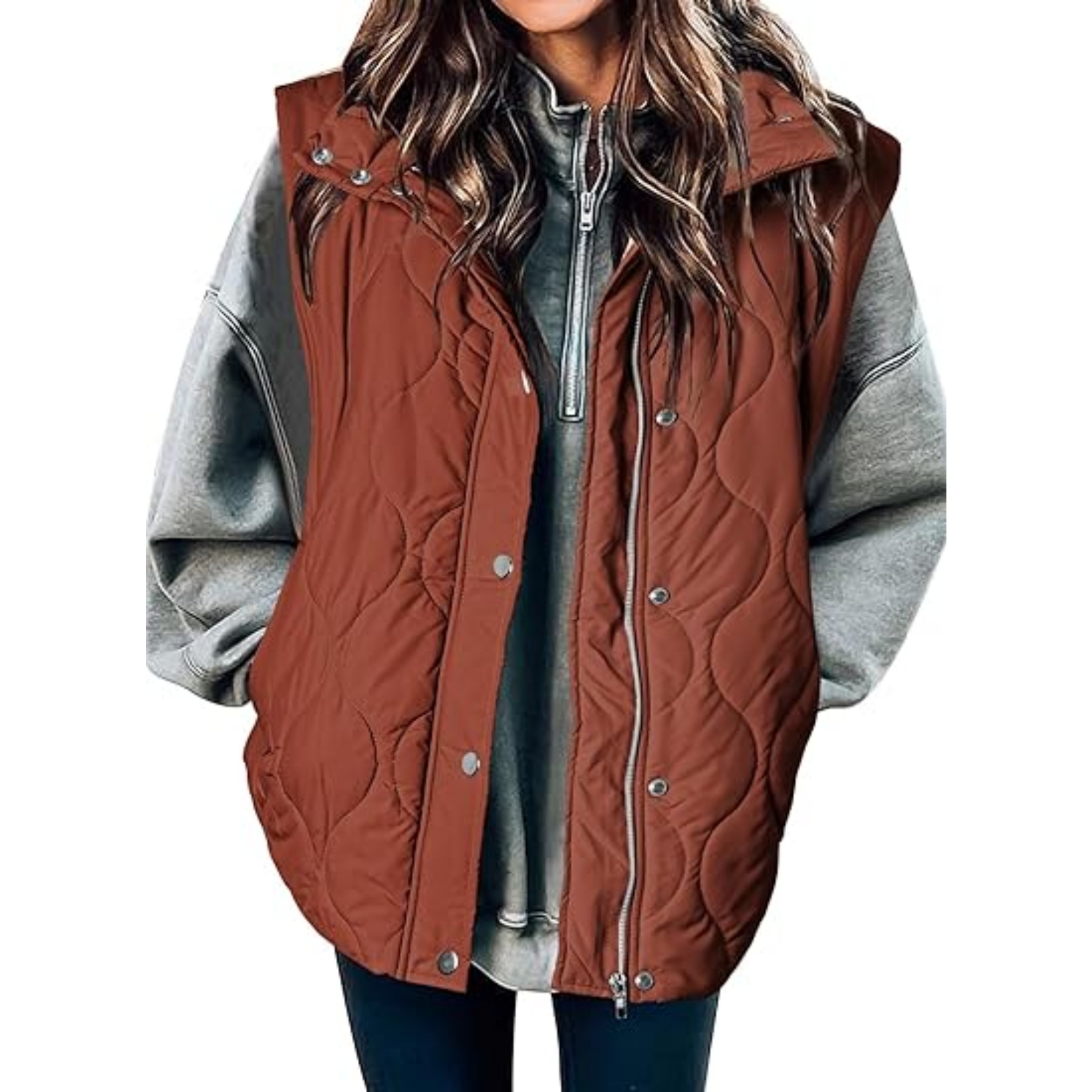 Women Lightweight Quilted Vest 37
