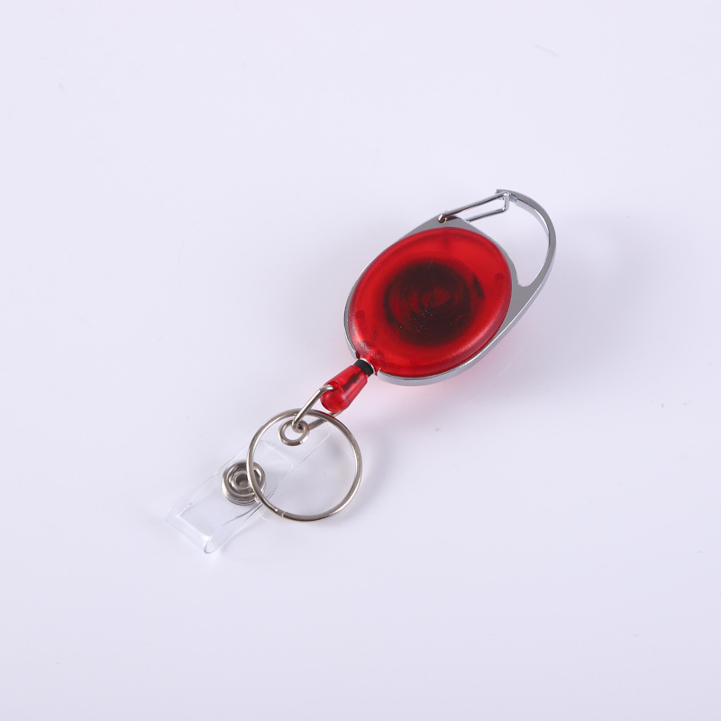 Retractable Badge Reel with Claw Clasp and Clip for Id Card Holders 11
