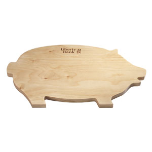 Wood Cutting Board - Pig 8