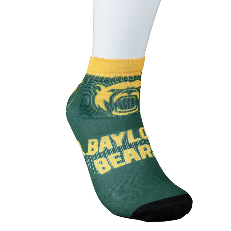 "SPORTY" Color Sublimation Low-Cut Ankle Crew Socks in Men's & Women's Size (SOCK12-M Men / SOCK12-W 11
