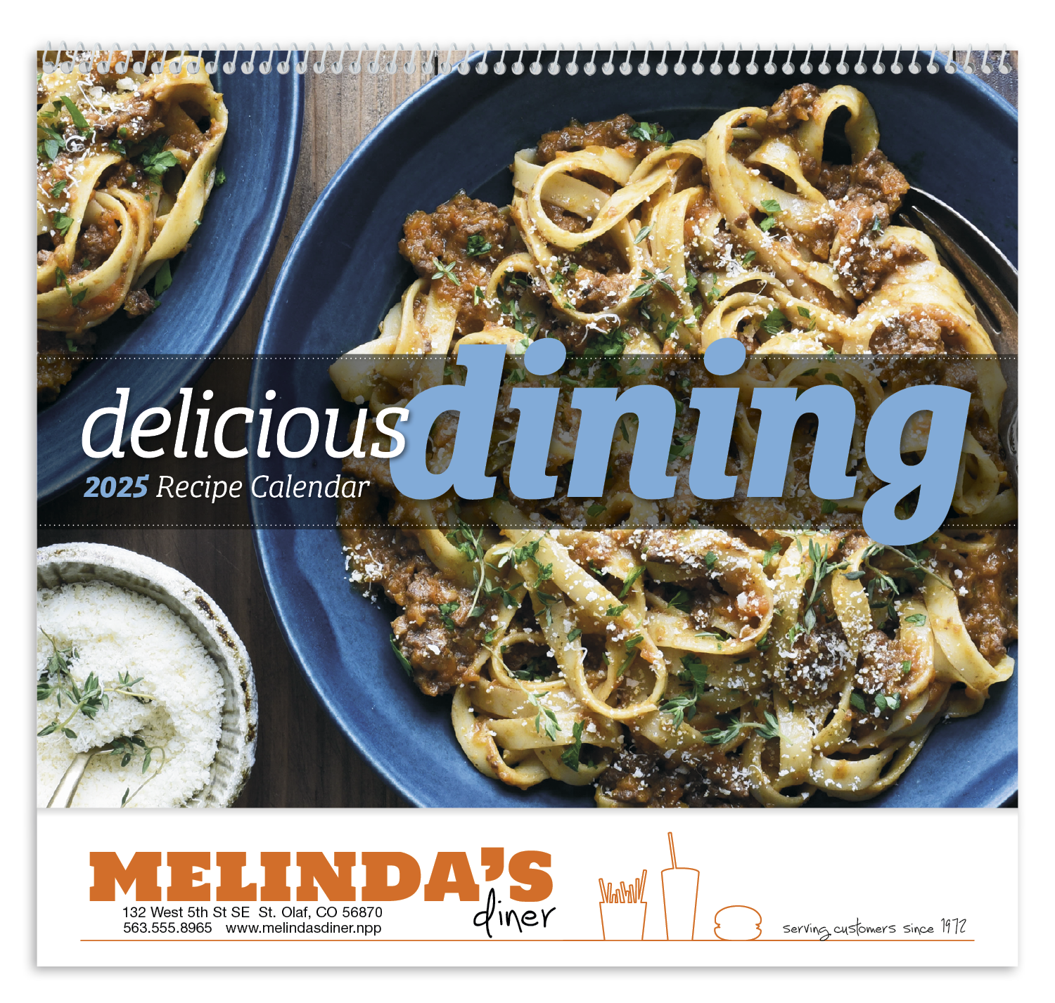 Good Value™ Delicious Dining - Spiral Calendar 3