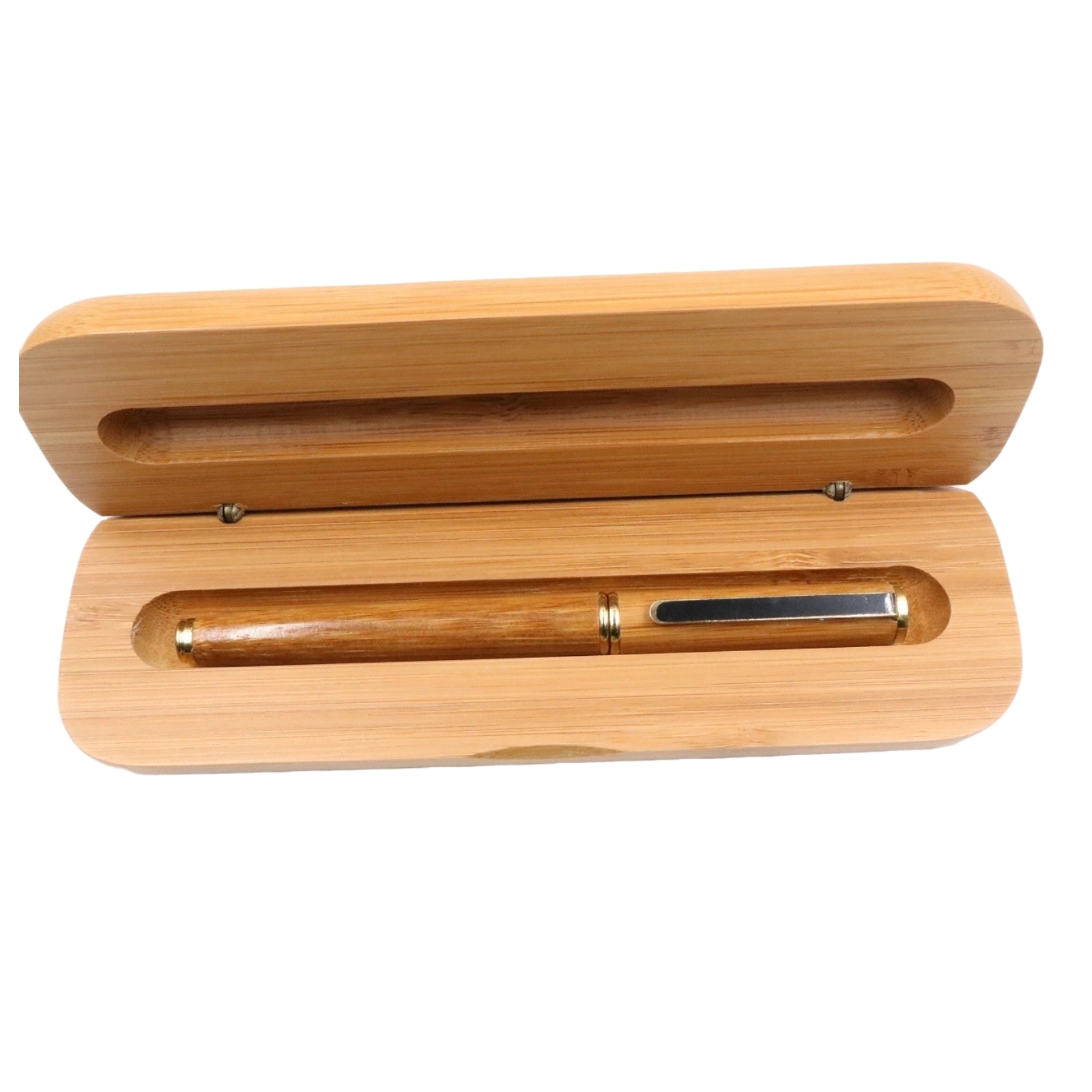 Personalized Bamboo Wood Pen & Case Set 3
