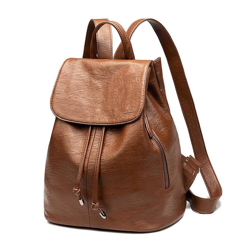 PU Leather Travel Backpack 4