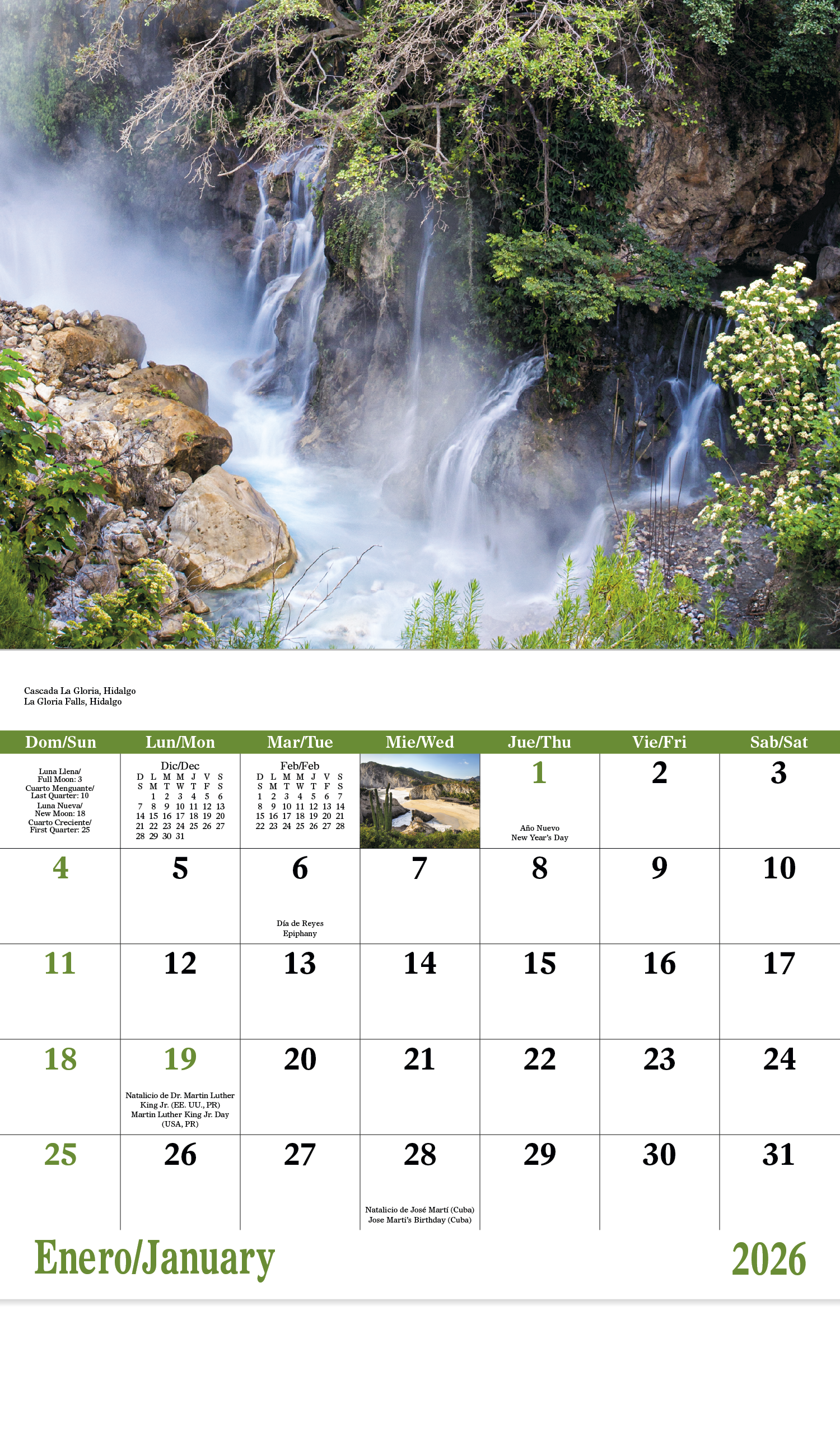 Good Value™ Mexico - Stapled Calendar 19
