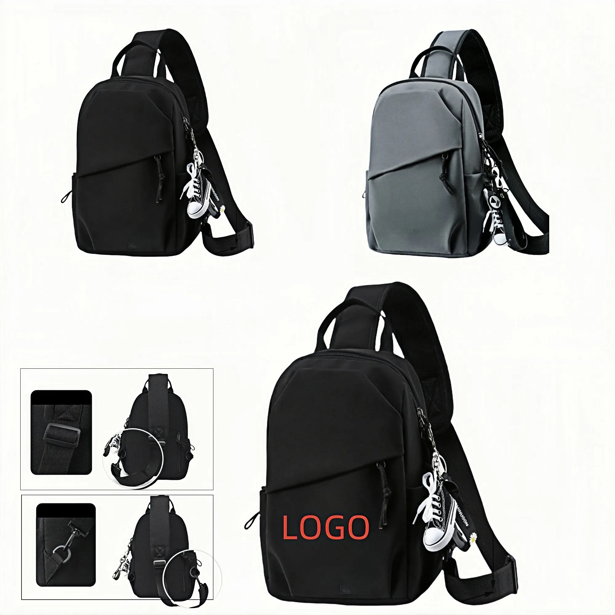 Adjustable Crossbody Sling Bag 3