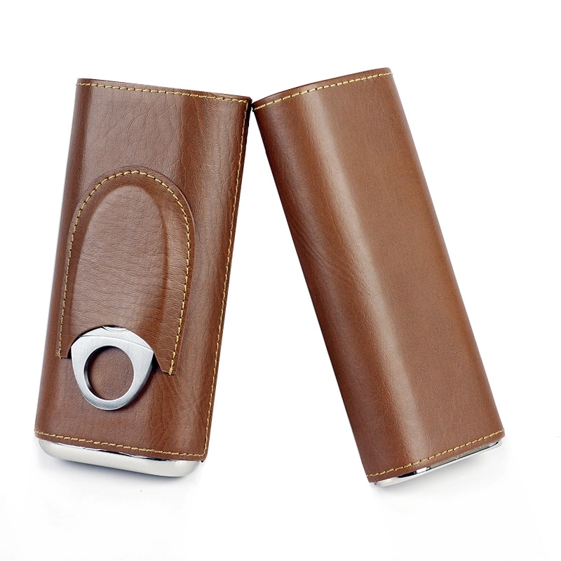 Gifts For Men Customizable Leatherette Cigar Case 5