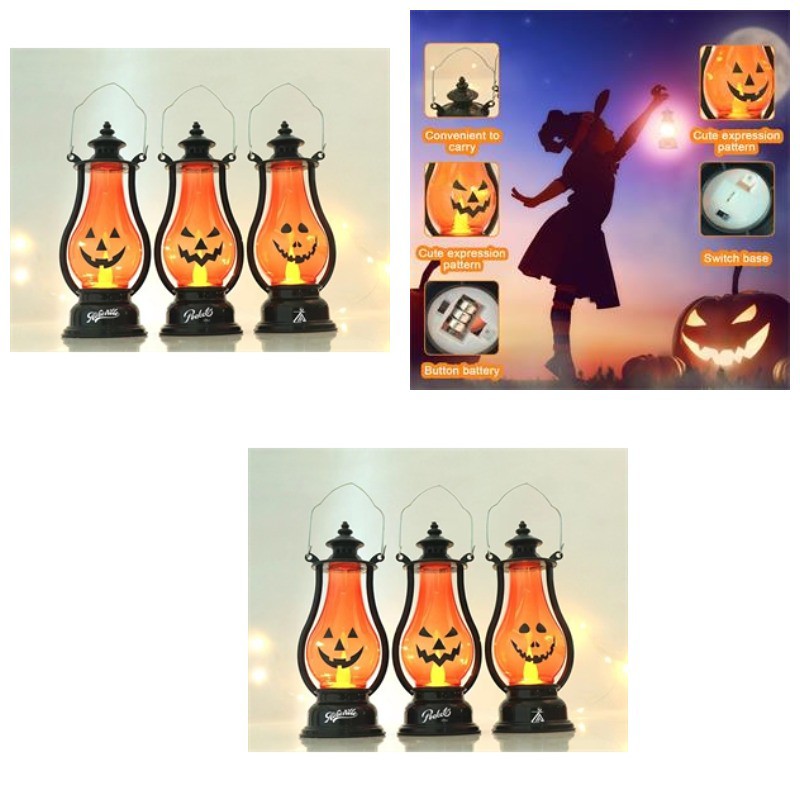 Halloween Pumpkin Candle Lantern