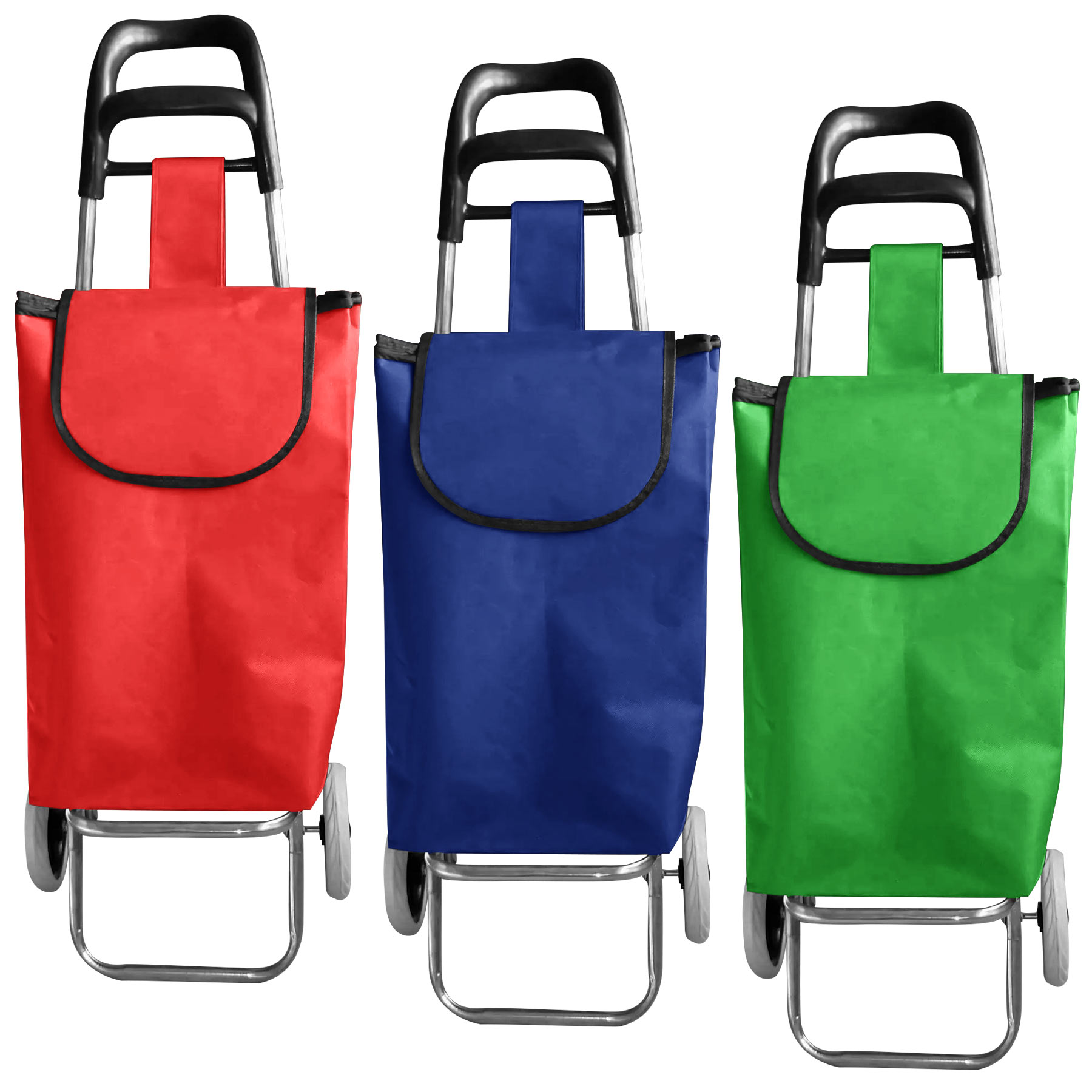 Portable Shop Mall Market Vegetable Cart Trolley 2