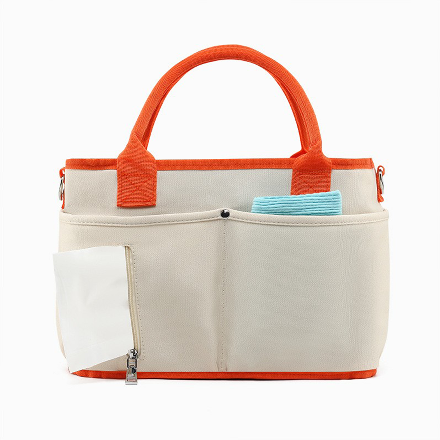 Large Tote Baby Shoulder Mommy Bag, custom tote bag with logo imprint 8