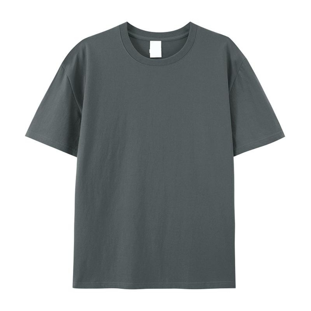 Unisex Pure Cotton Round Neck T-Shirt 7