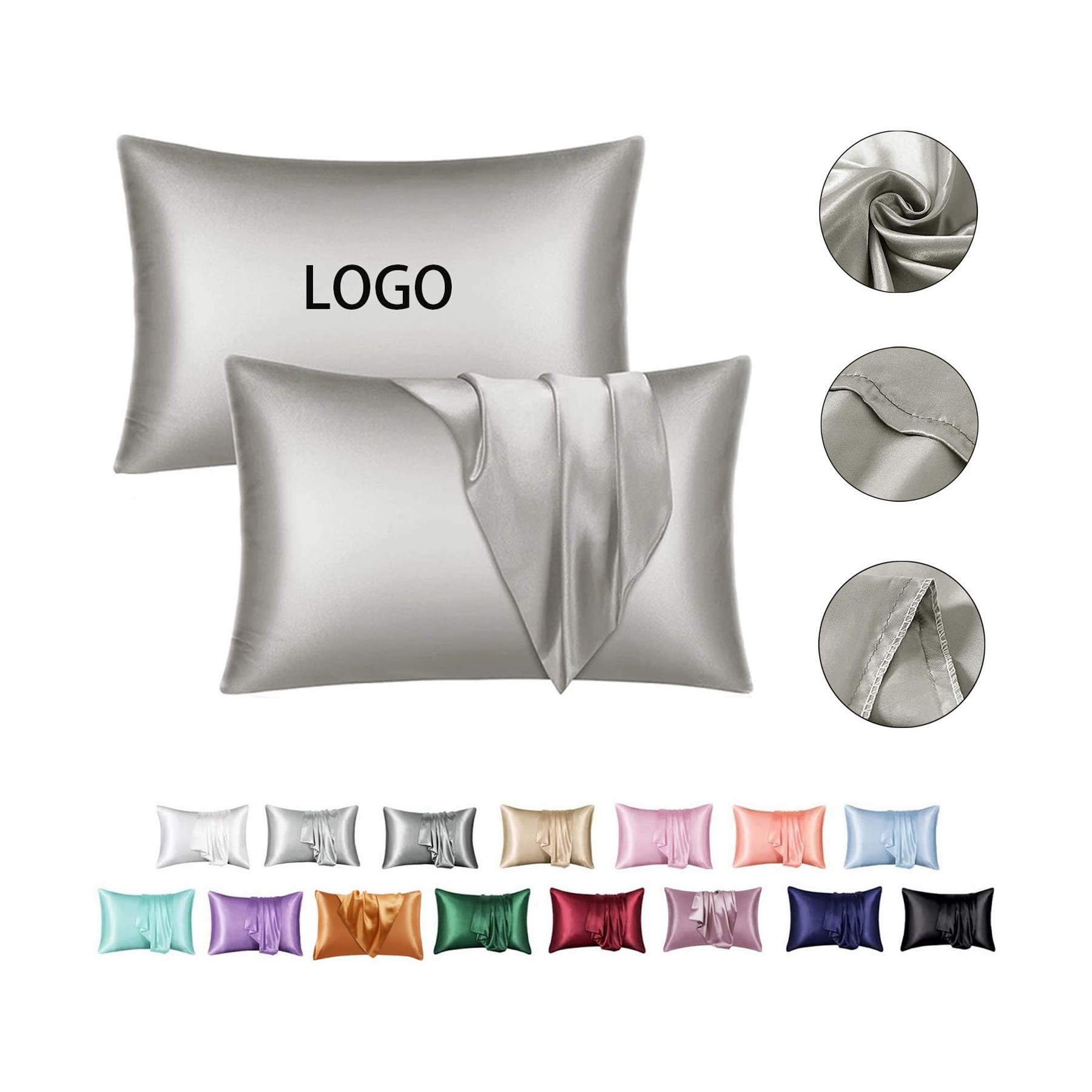 Imitation Silk pillowcase