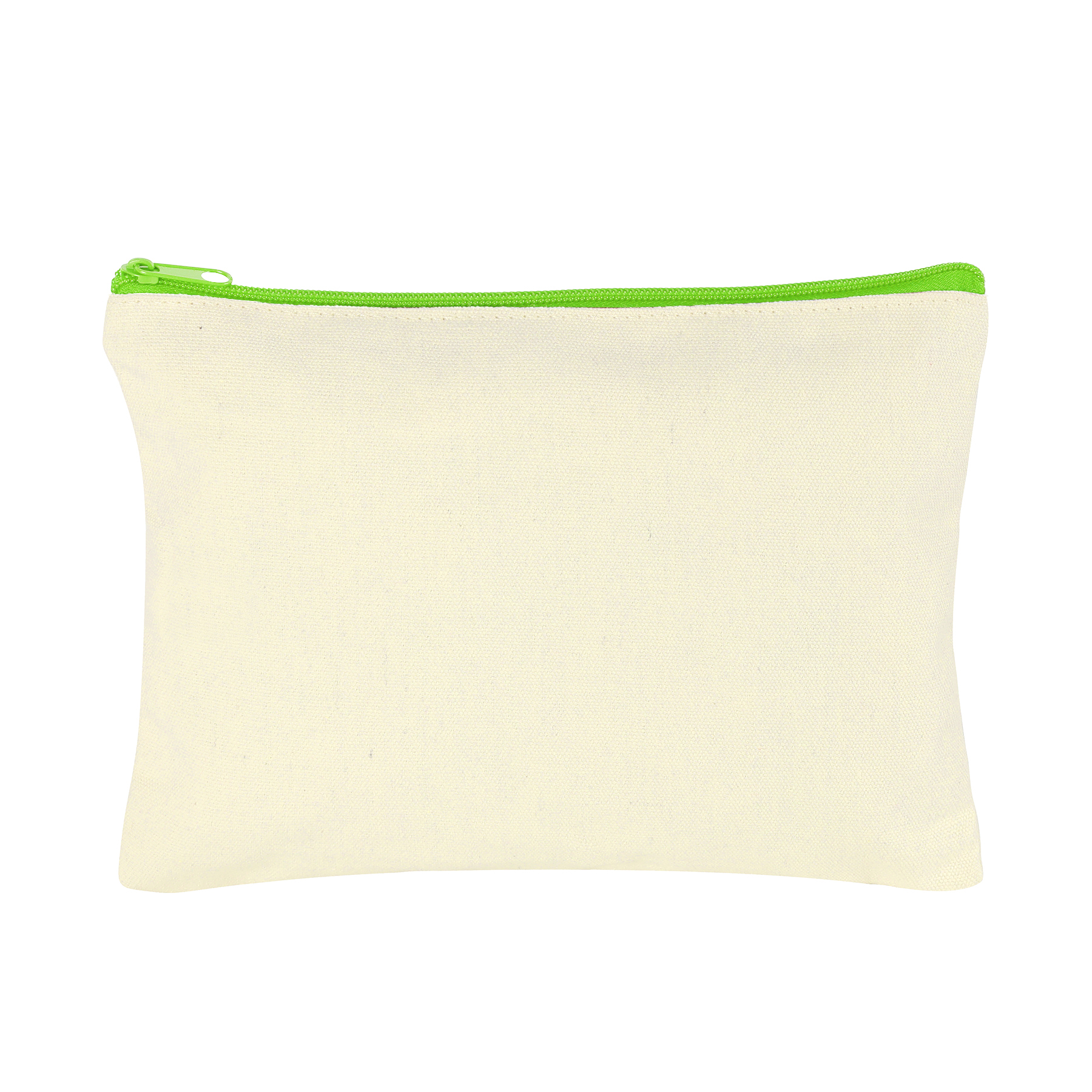 Large Travel Cotton Canvas Zip Pouch 9