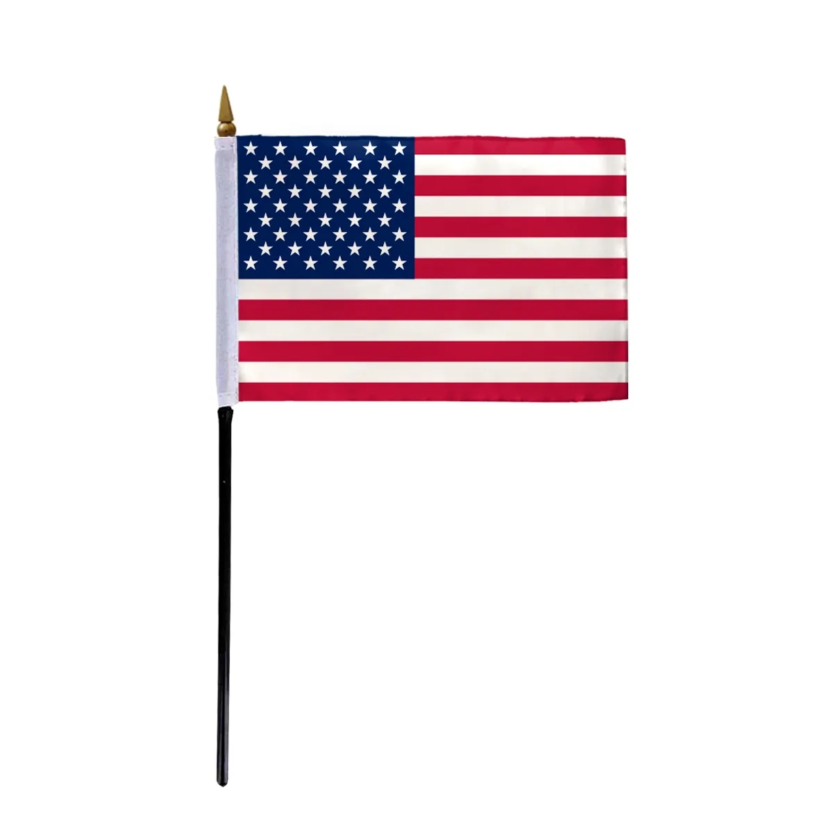 USA Printed Stick Flags - 4" x 6" 2
