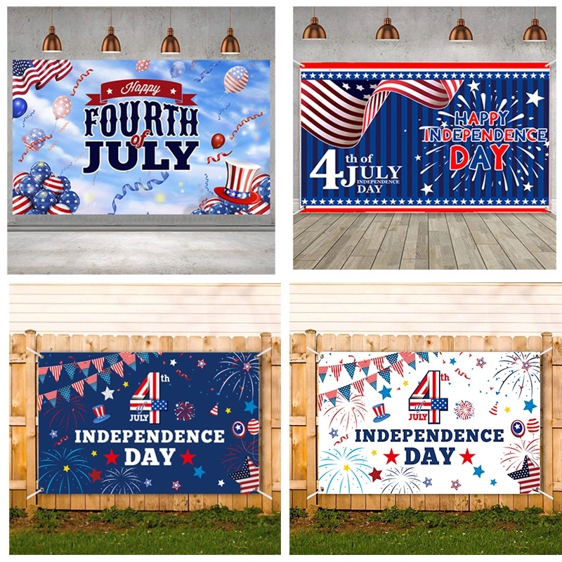 Independence Day Banner Backdrop Decorations 3