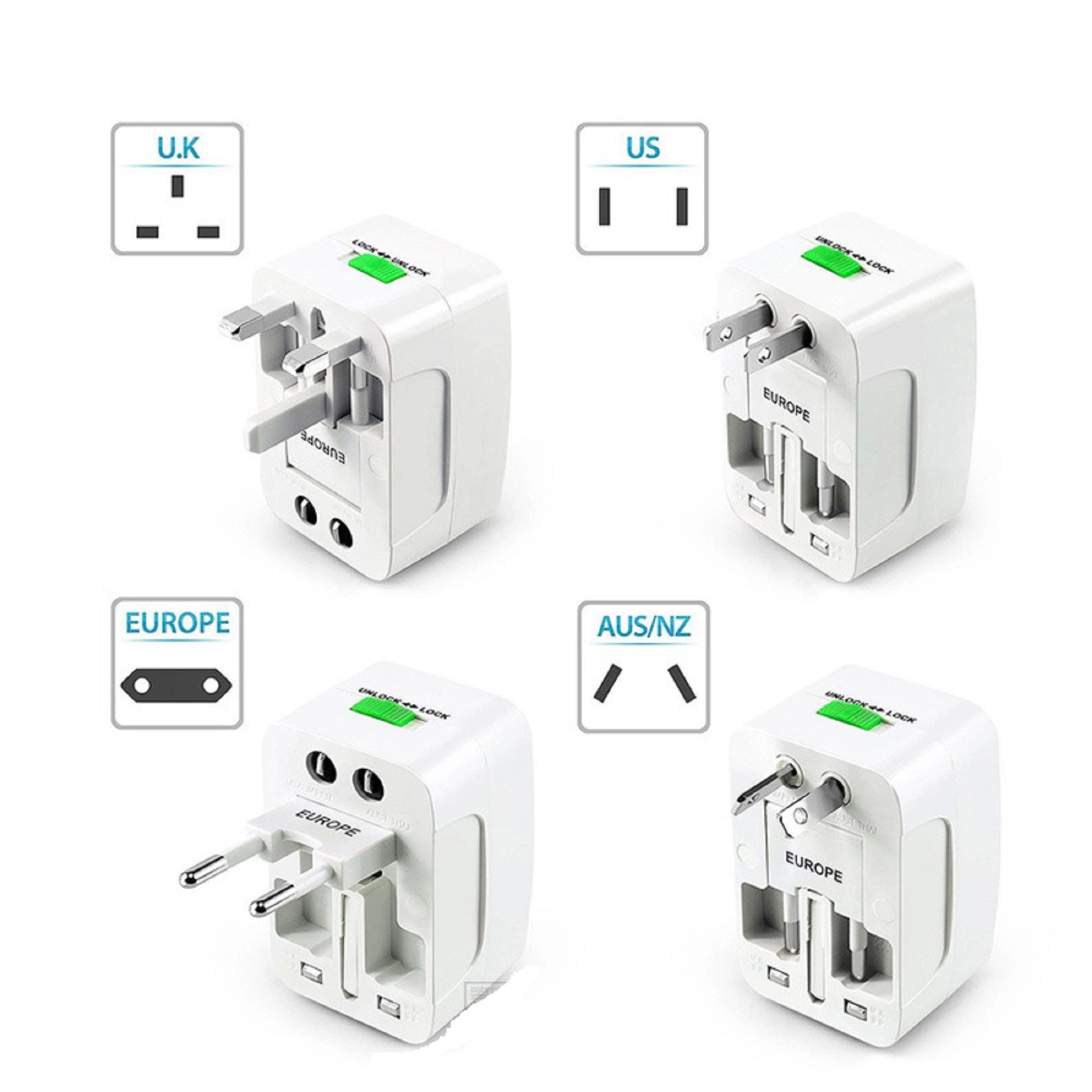 Universal Travel Adapter Plug 2