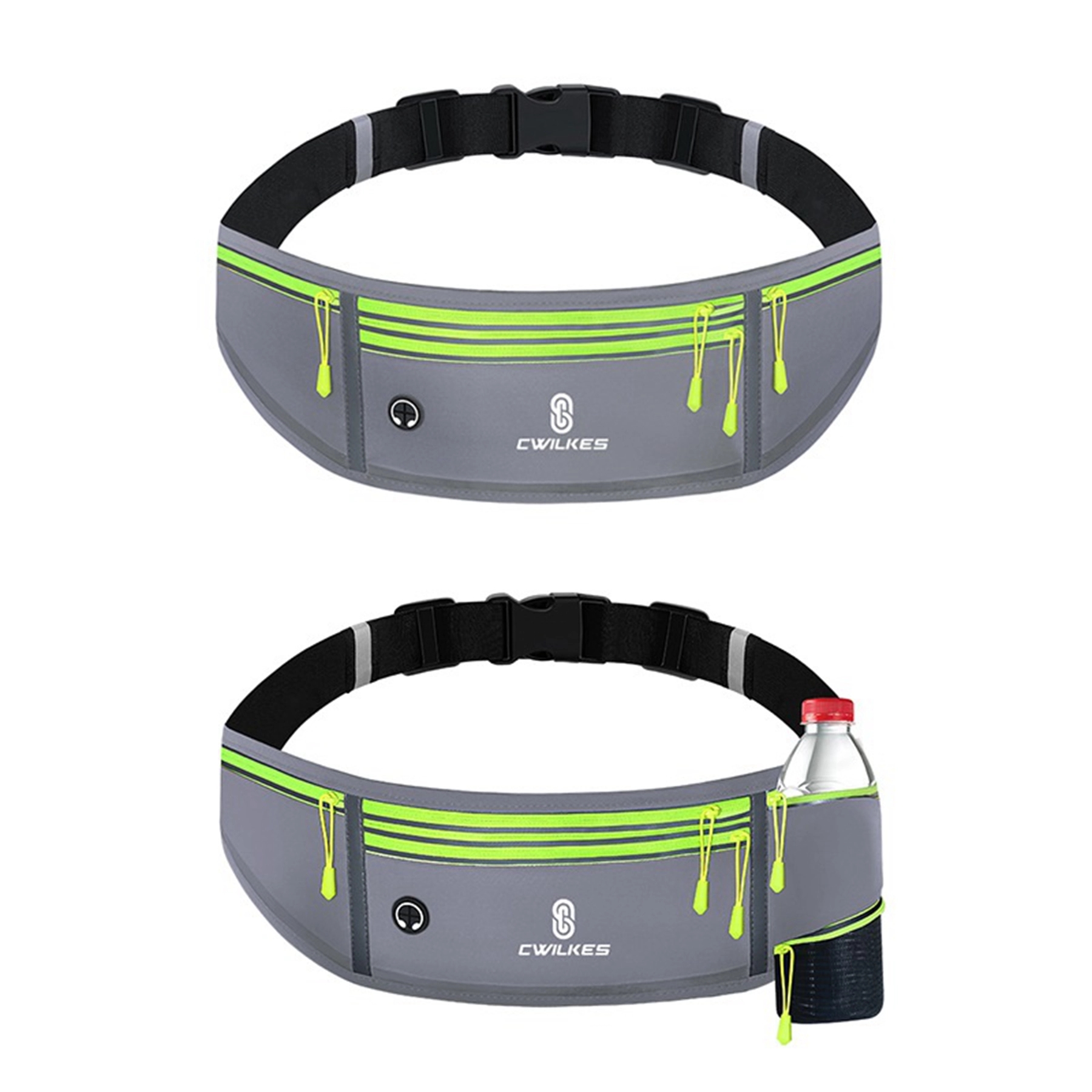 Waterproof Waist Pack With Bottle Holder 3