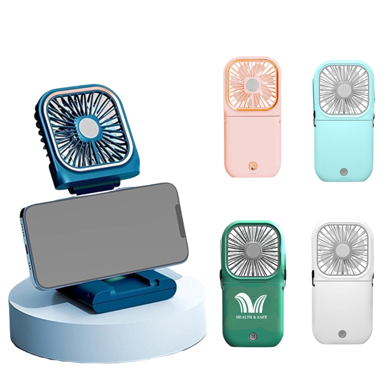 Mini Portable Foldable Neck Fan 2