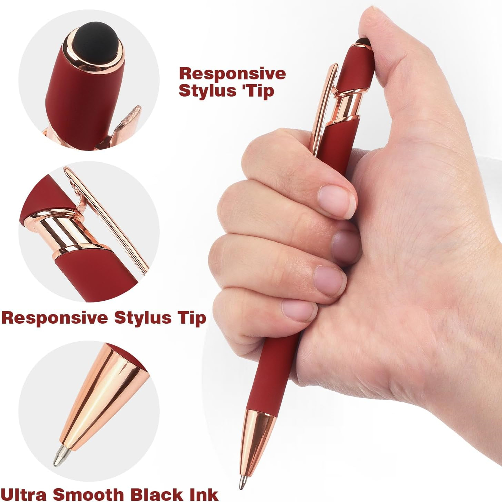 Ballpoint Pen With Stylus Tip 2