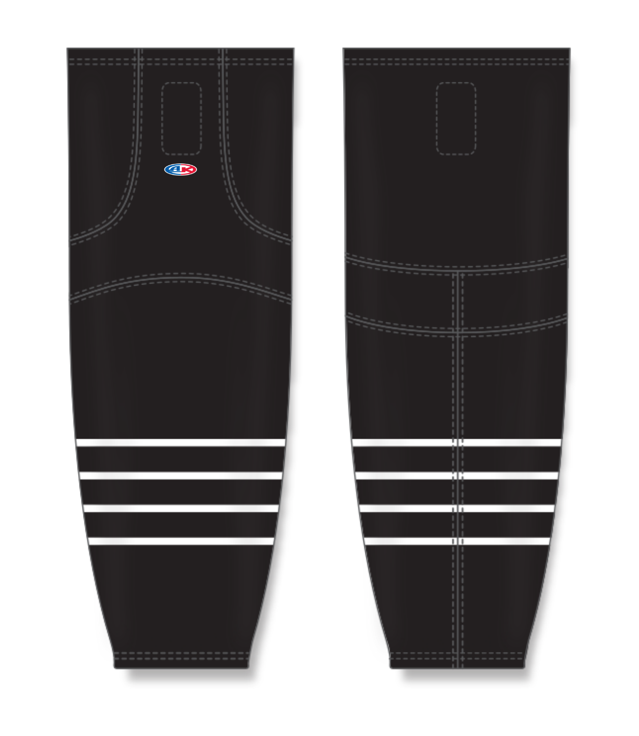 Cut & Sew Pro Hockey Socks HS2100-G150 3