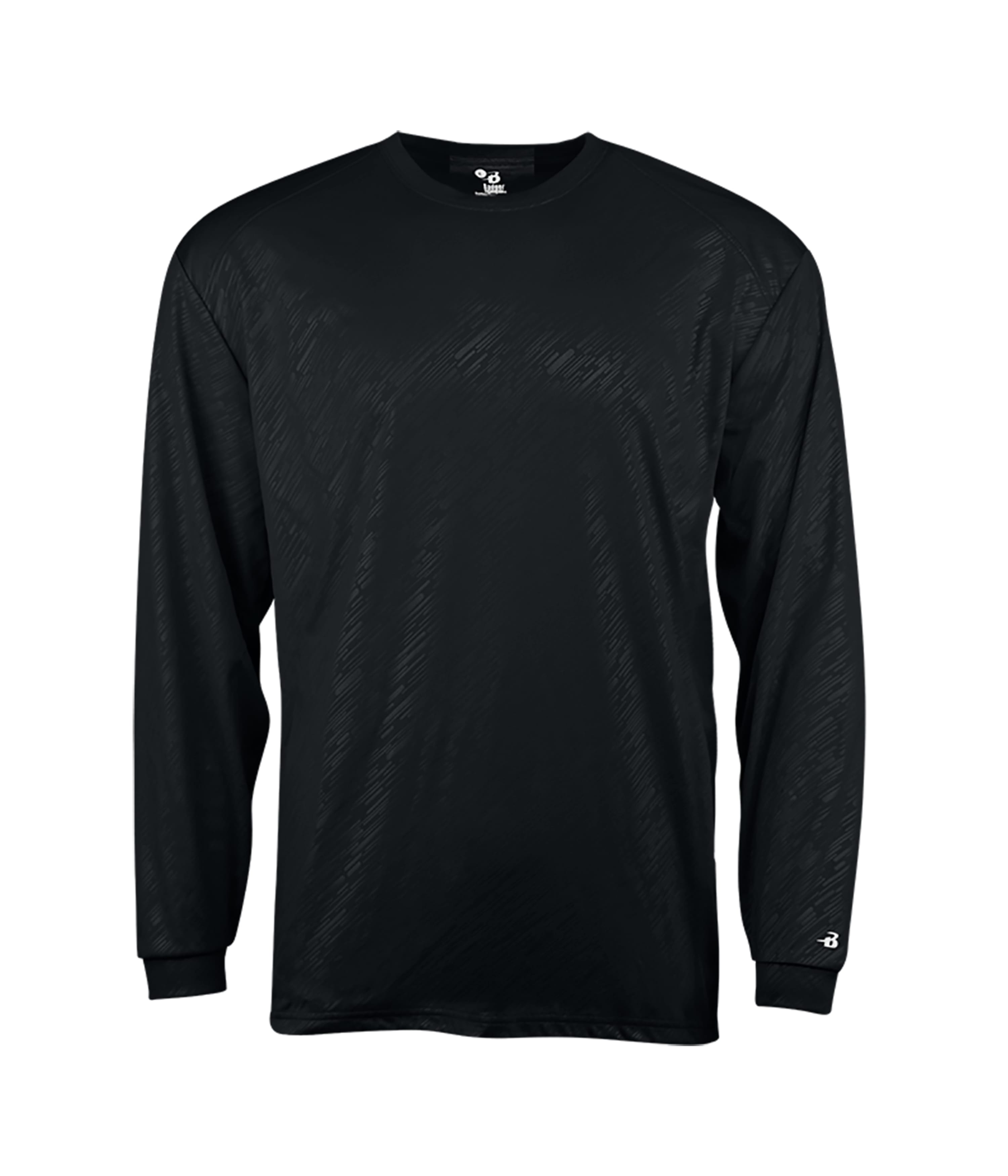 LINE EMBOSSED YOUTH L/S TEE 3