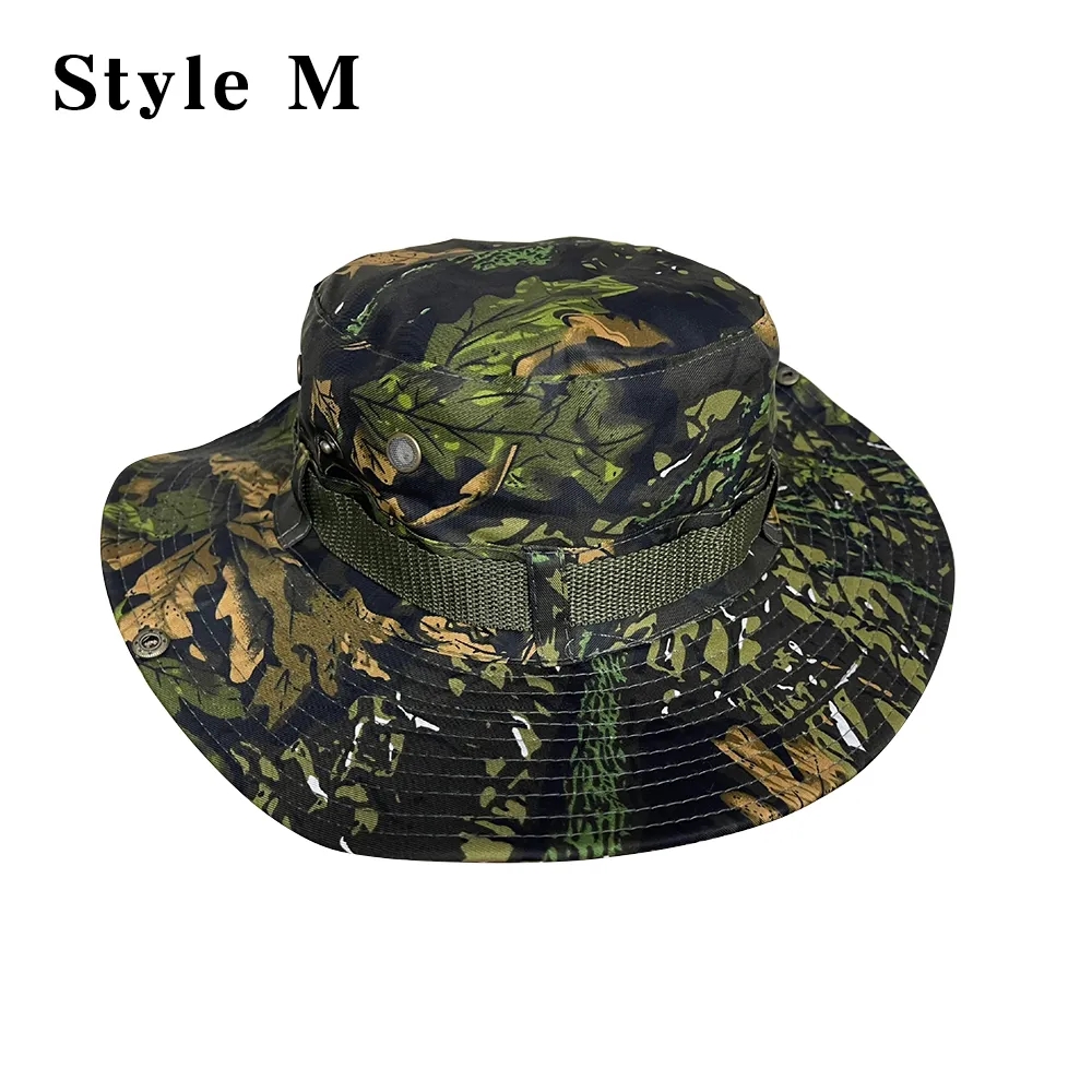 Wholesale Custom LOGO UPF50+ Boonie Hats Wide Brim Hiking 1