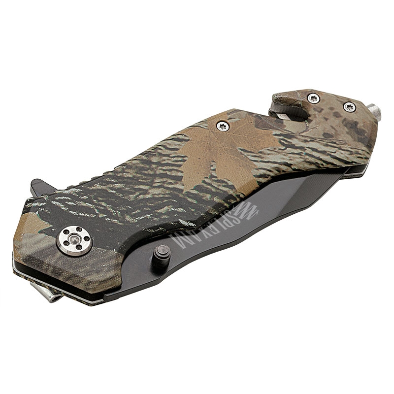Nutwood Camo Rescue Knife 2