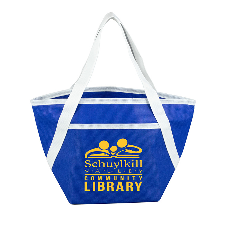 "THE HORIZON" Zipper Cooler Tote 6-Pack Size 52