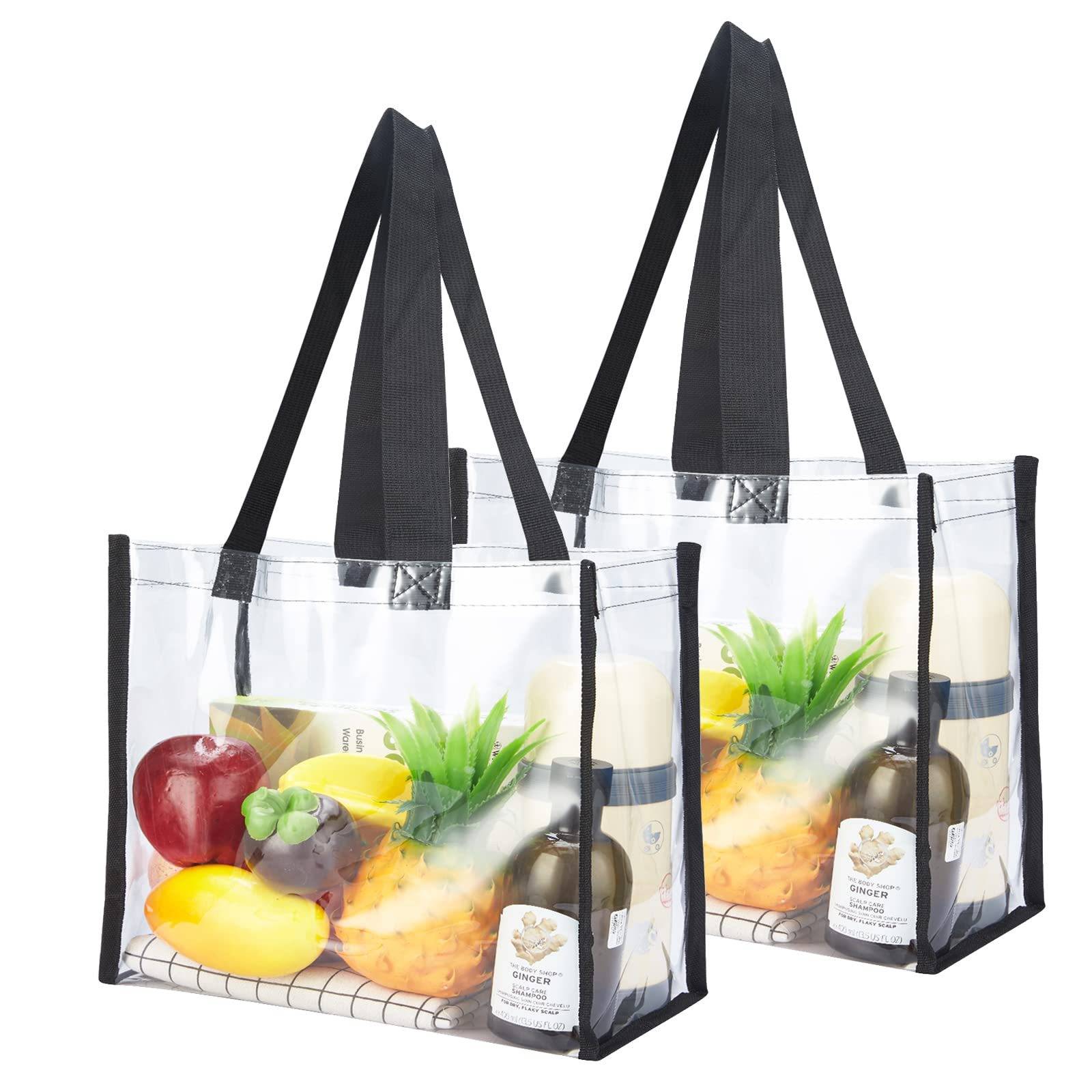 PVC Clear Shopping Tote Bag 2