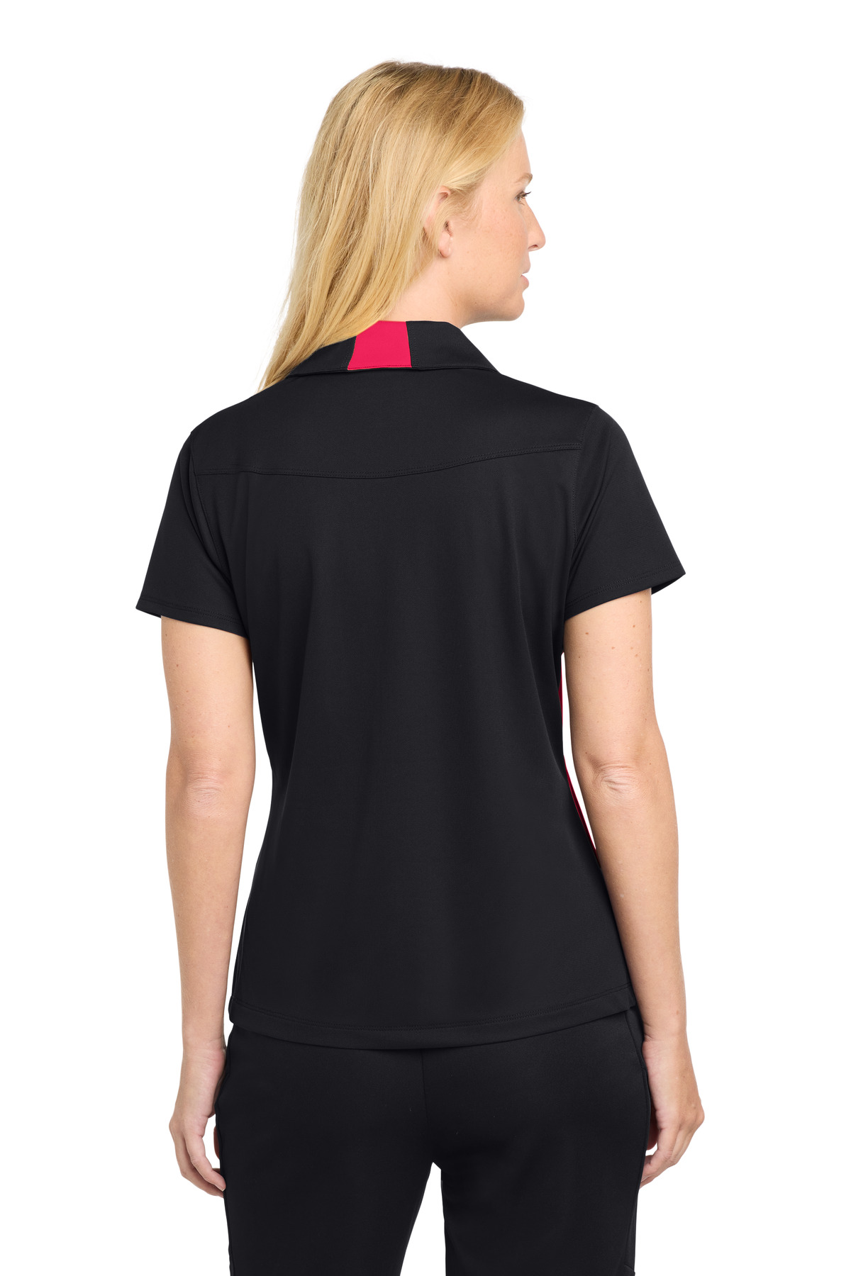 Sport-Tek Women's Side Blocked Micropique Sport-Wick Polo. LST655 23