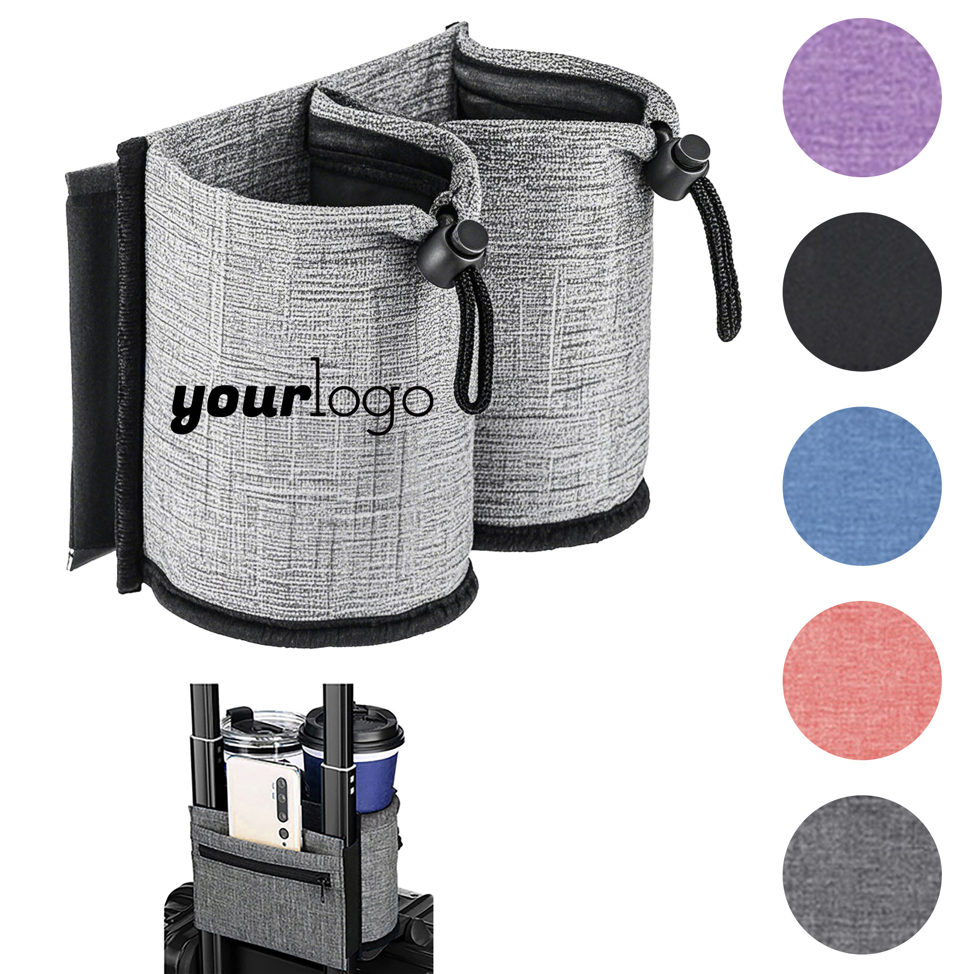 Travel Suitcase Handle Organizer 4