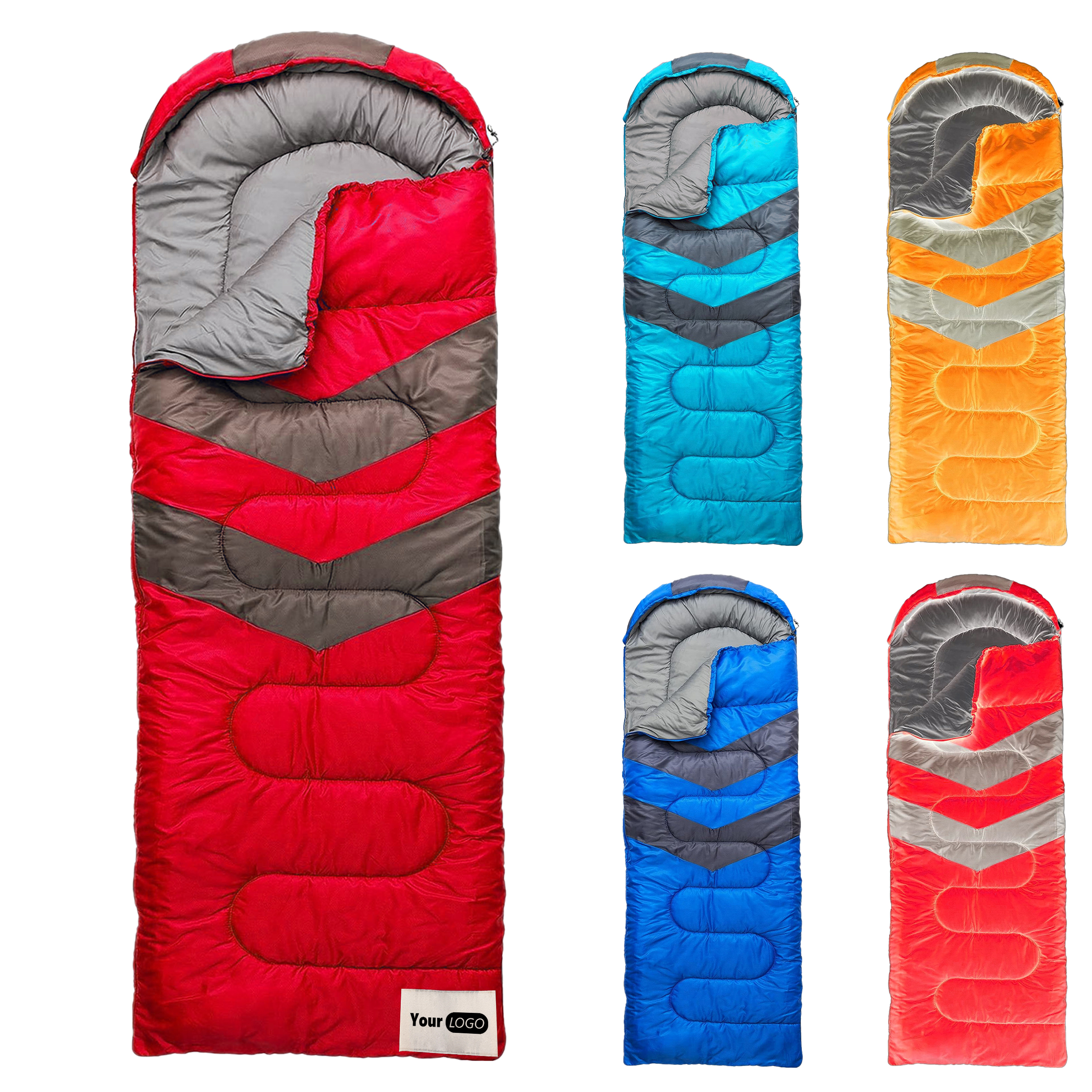 Polyester Durable And Cozy Sleeping Bag For Outdoor Adventures 4