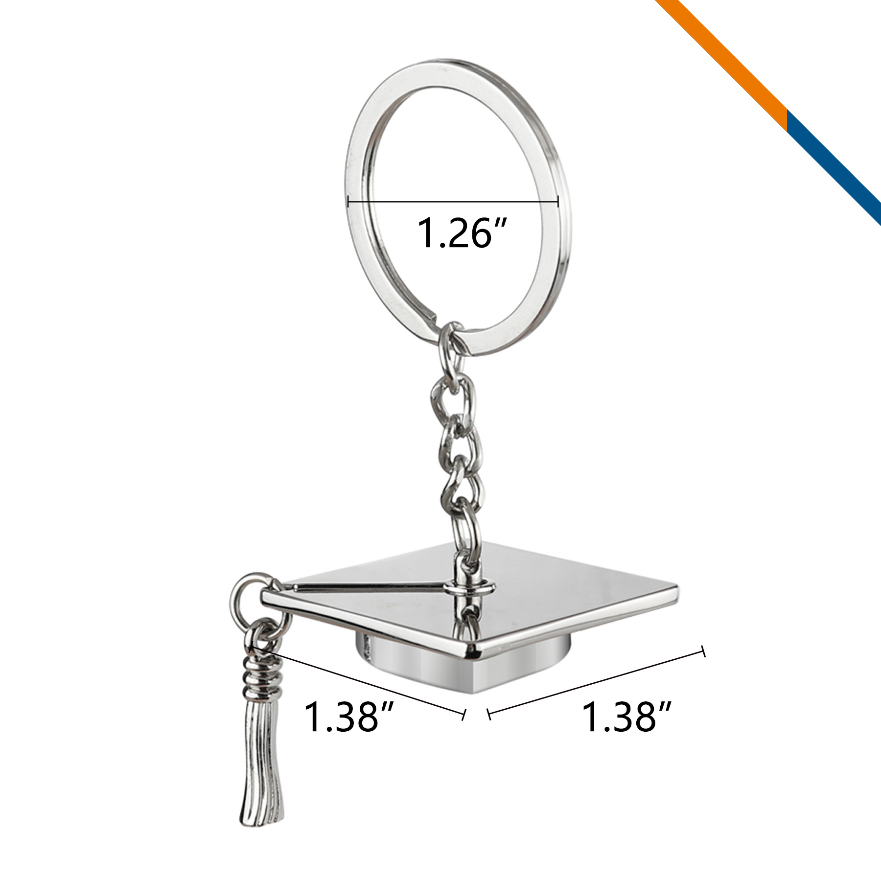 Capip Graduation Cap Keychain 4