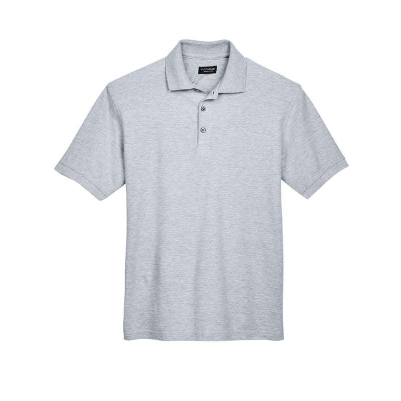 UltraClub Mens Whisper Piqu Polo 2