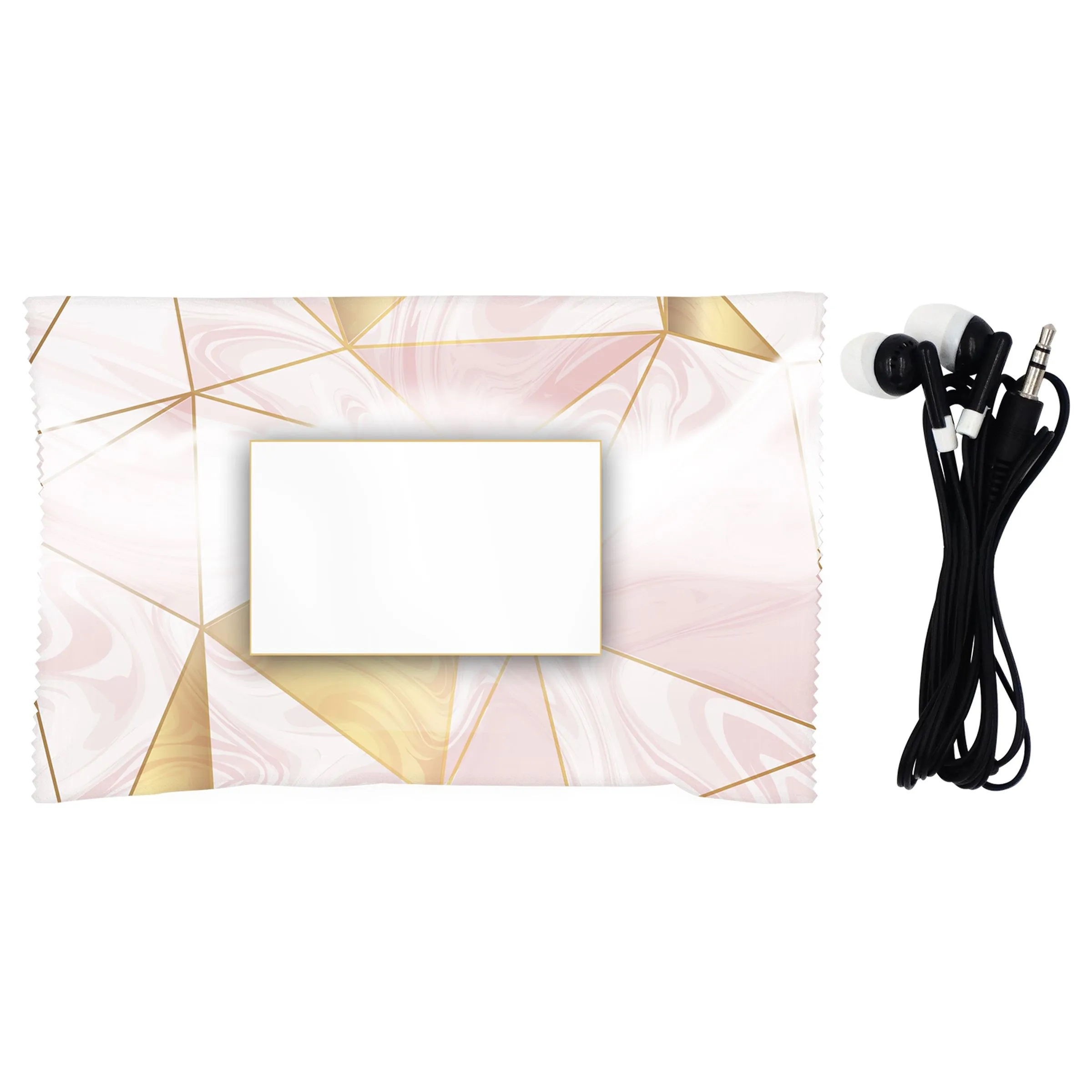 Marble Wrapped Up Ear Bud Set 6