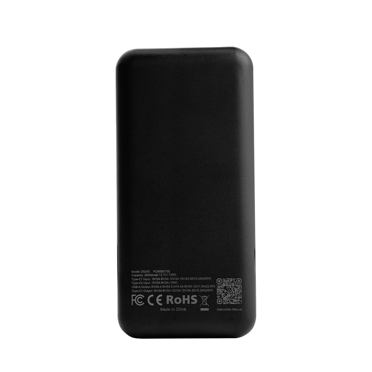 65W Fast Charge 20,000 mAh Laptop Power Bank 7
