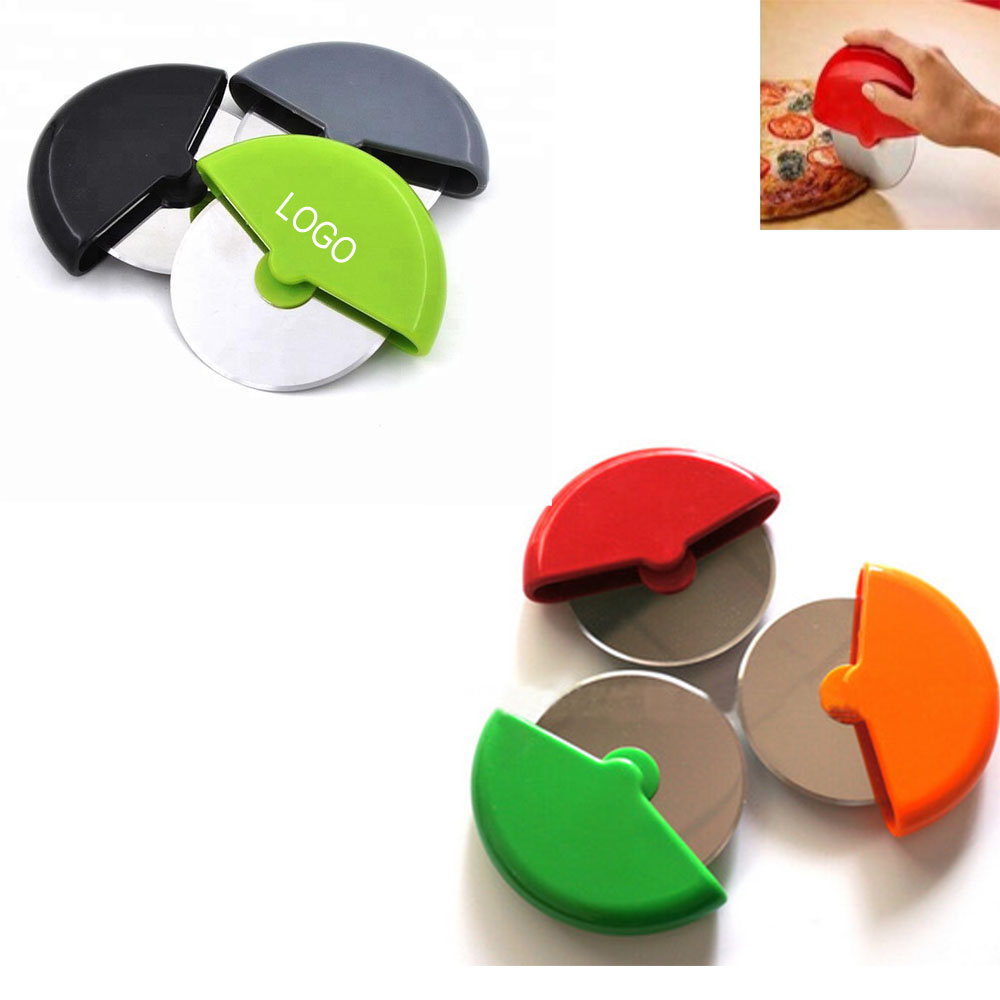 3" D Round Pizza Cutter 2