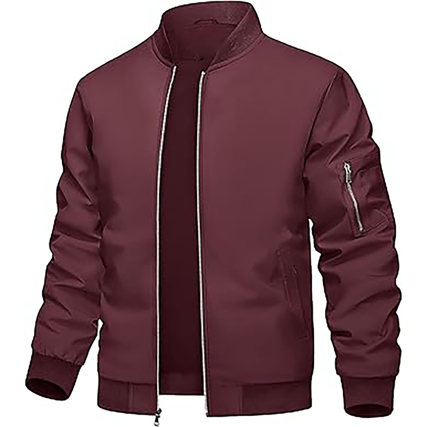 Men's Casual Bomber Jacket 17