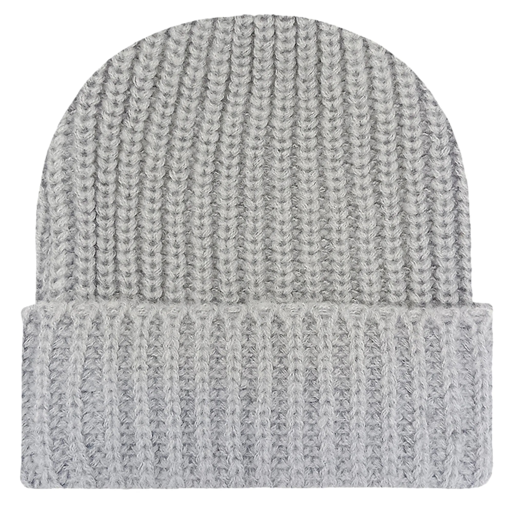 High Quality Warm Chunky Stitch Strip Knit Hat MOQ 100 7