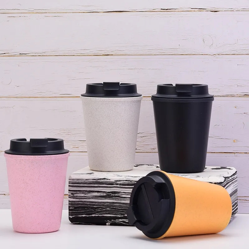 12 OZ Mini Portable Double Layer Coffee Mug 5
